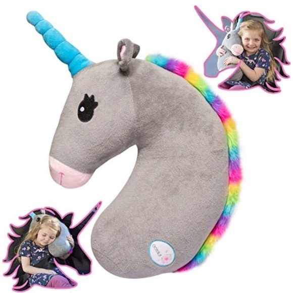 Tulatoo Unicorn Travel Pillow - The Perfect Unicorn Pillow and Kids - Picture 3 of 10